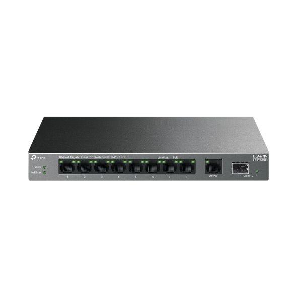 Tp Festa LS1210GP 61W 8GE PoE Switch1SFP,1GE Uplin