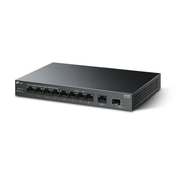 Tp Festa LS1210GP 61W 8GE PoE Switch1SFP,1GE Uplin
