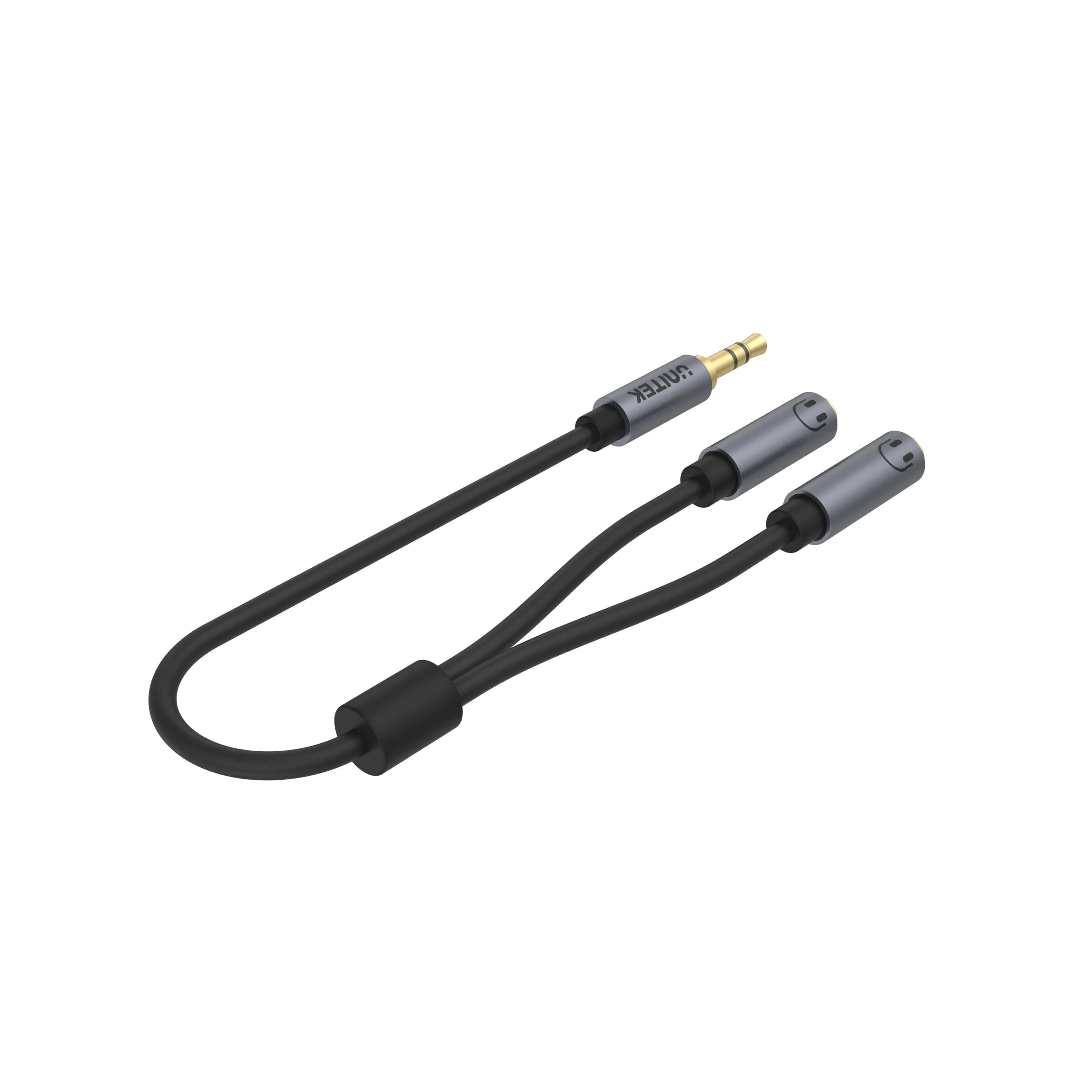 UNITEK 3.5MM AUX ÇOKLAYICI Y KABLO (Y-C956ABK)