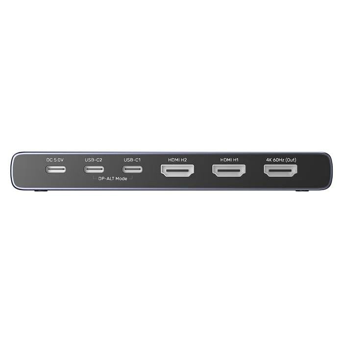 UNITEK 4K HDMI/USB-C SWITCH 4IN1OUT(V1313AGY01-EU)