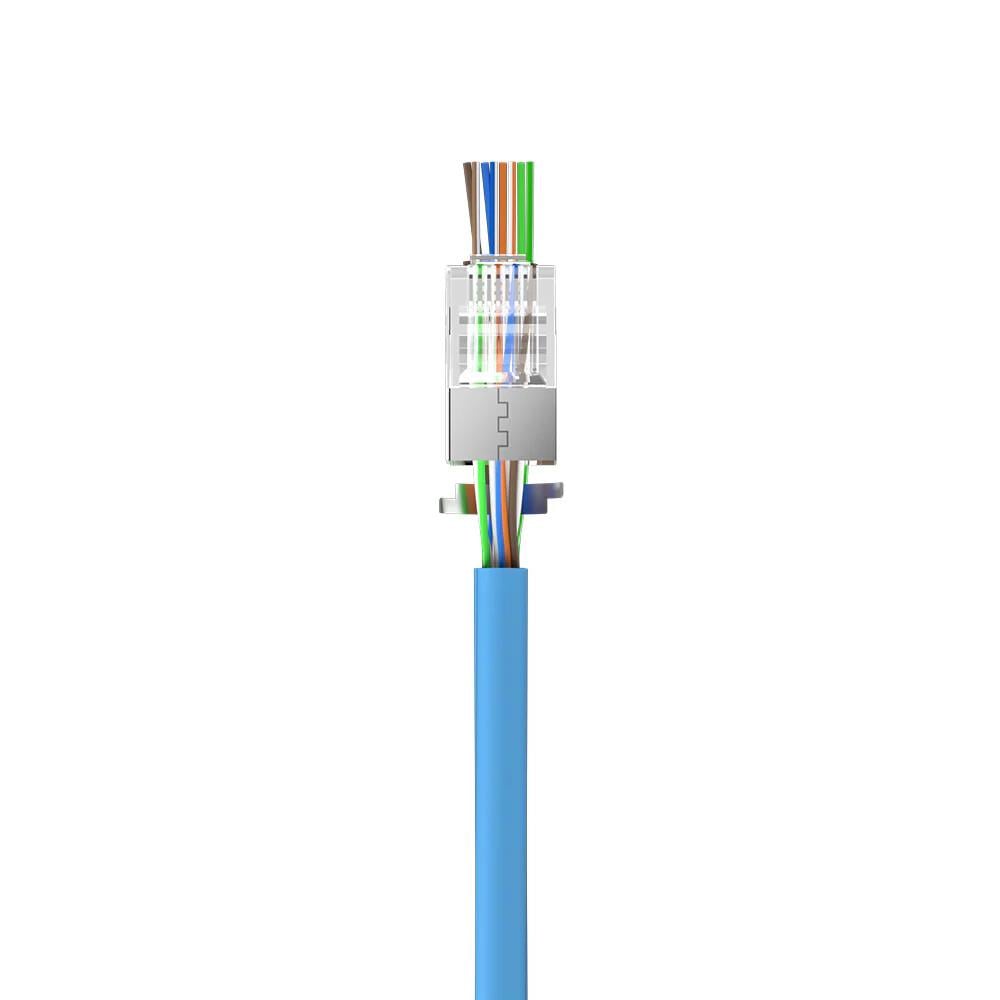 UNITEK CAT7 RJ45 50Lİ PASS TROUGH KONNEKTÖR (OT1093ATP01)