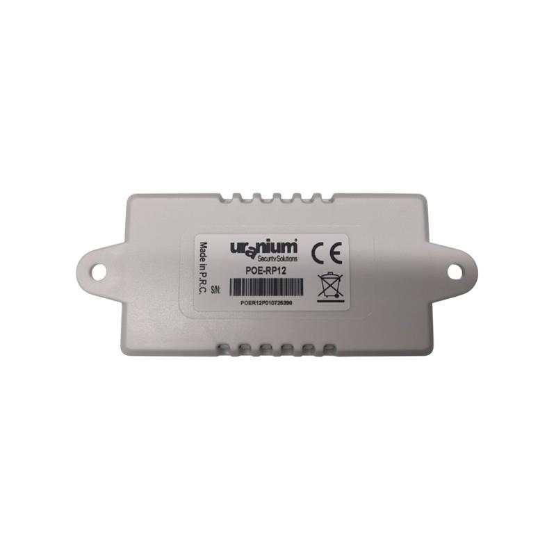 URANIUM POE-RP12P 1 PORT POE GİRİŞ BESLEME+ 2 PORT POE ÇIKIŞ 10/100 PLASTİK KASA POE REPEATER