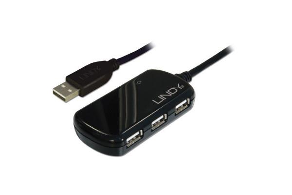 USB 2.0 Aktif Sinyal Uzatma Pro Hub, 8 metre<br>
8m USB 2.0 Active Extension Pro Hub