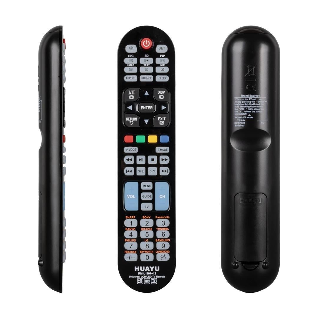 Universal RM-L1107+12-in-1 Lcd-Led 3D Tv Kumandası
