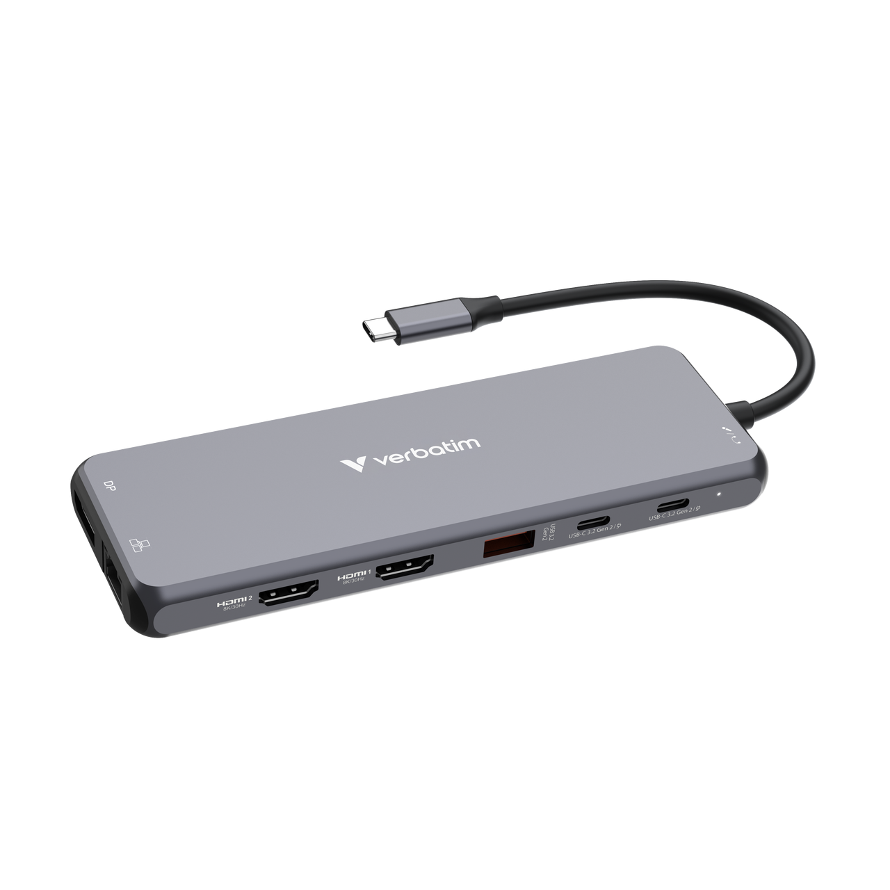 VERBATIM CMH-05 USB-C Pro 5 Port Çok Bağlantı Noktalı Dock