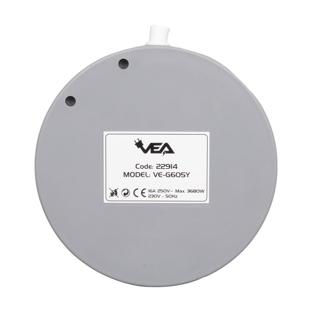 Vea VE-G605Y 5li Anahtarlı 1.5 Metre Grup Priz