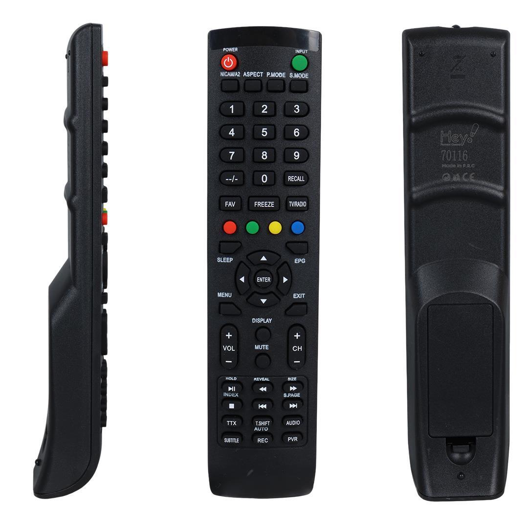 Vestel - Altus - Arçelik - Beko - Arctic - Blomberg Küçük Kalıp LCD LED TV Kumandası
