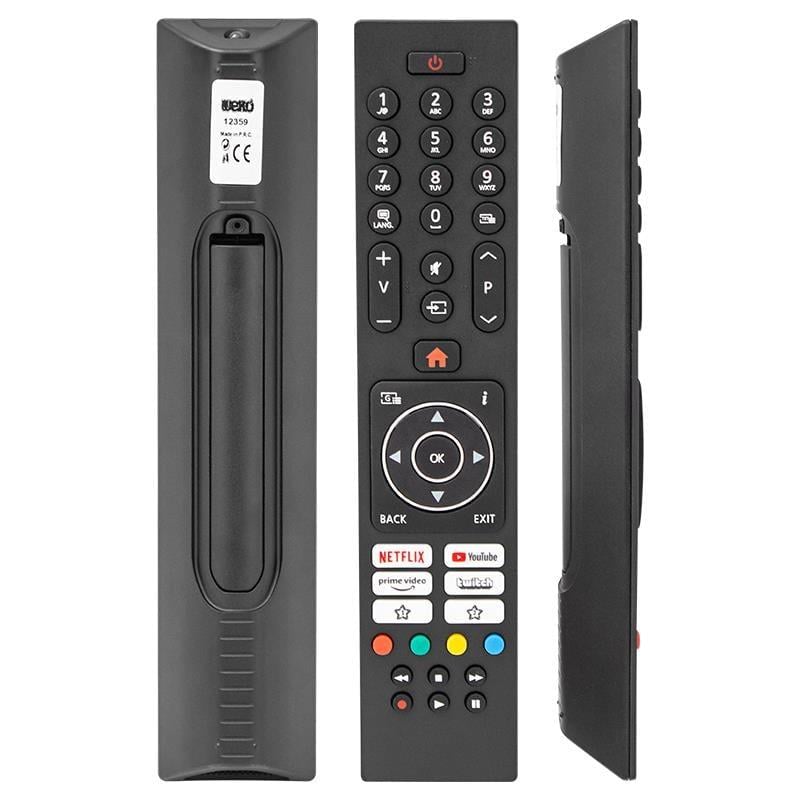 Vestel Netflix-Prime Video-YouTube-Twitch Tuşlu LCD LED TV Kumanda