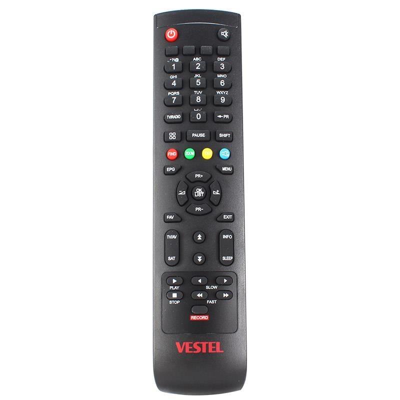Vestel Record Tuşlu Lcd Tv Kumandası