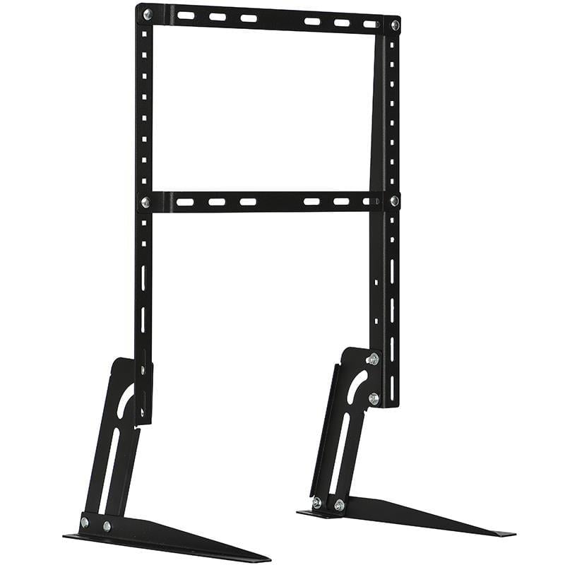 Vontech 32-65 inc Lcd-Led Kilitli Sabit Askı Aparatı + Tv Ayağı Masa Standı LMA-04