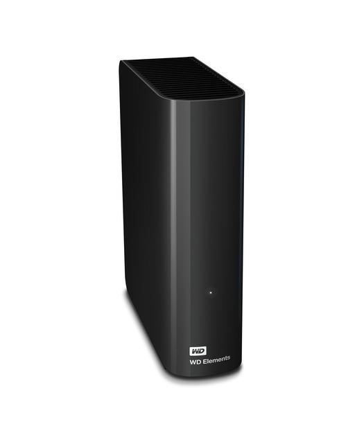 WD Elements 3.5 4TB Black USB 3.0 -USB 2.0