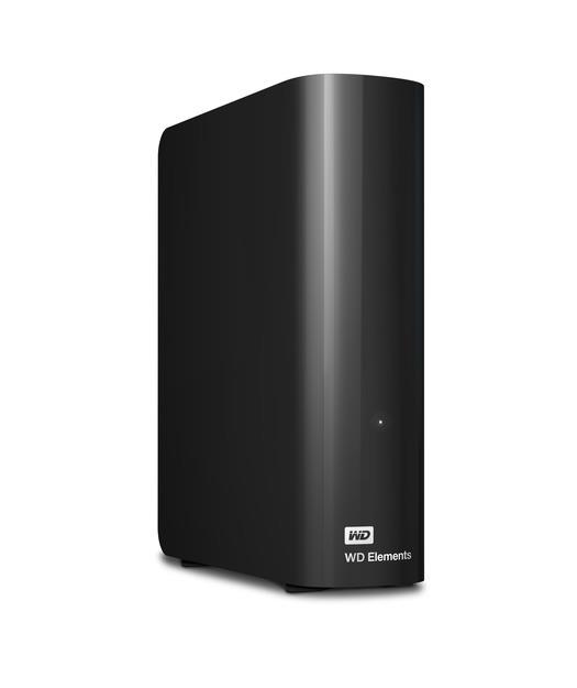 WD Elements 3.5 4TB Black USB 3.0 -USB 2.0