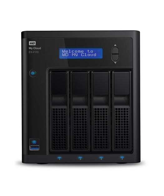 WD My Cloud 3,5 EX4100 0TB Gbit Eth.x2, USB 3.0x1