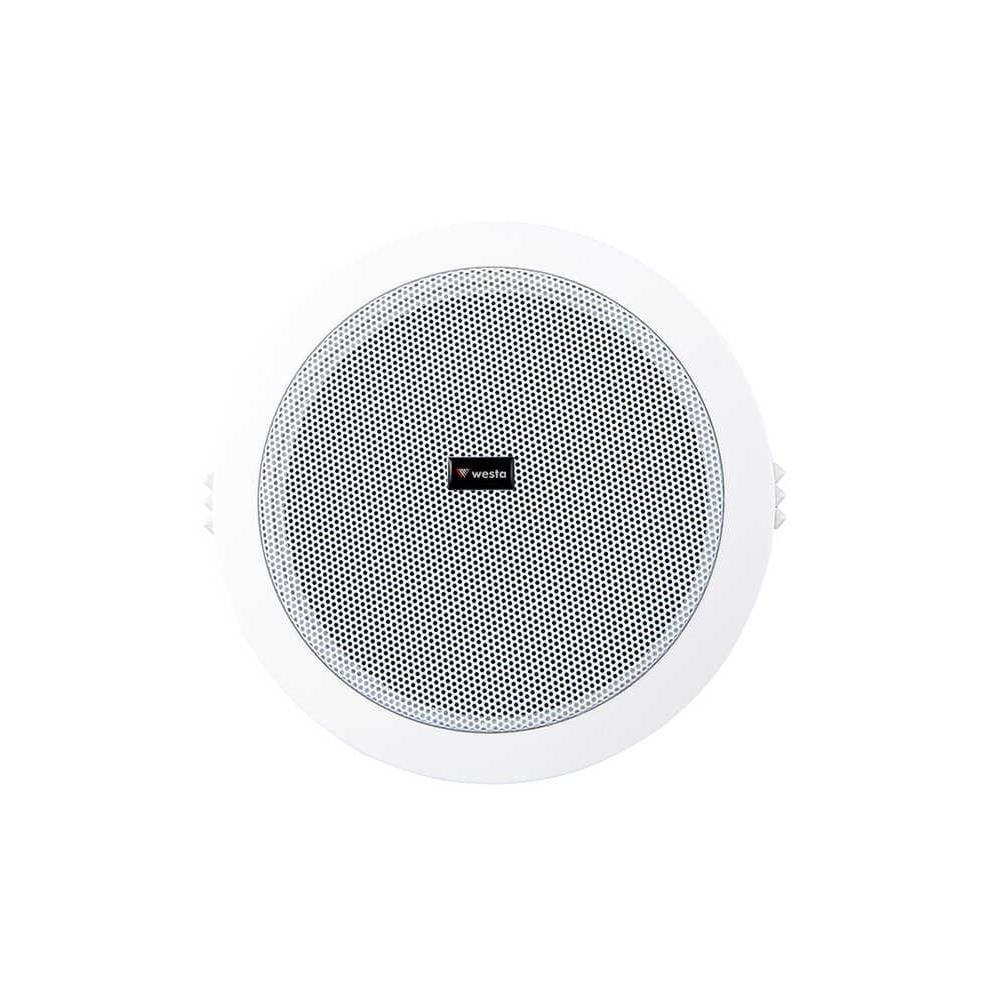 WS-1016T - 16cm 6 Watt Trafolu Alçıpan Hoparlör