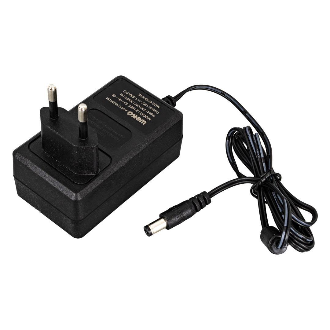 Weko 19 Volt 1.58 Amper 5.5*1.7 Uçlu Yerli Üretim Priz Tipi Notebook Adaptör