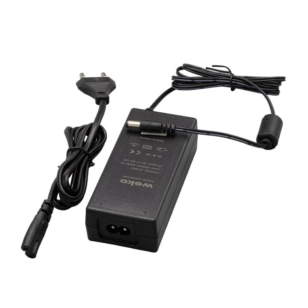 Weko 9 Volt - 5 Amper Masaüstü Adaptör 5.5*2.5 Mm Uçlu Yerli̇ Üreti̇m