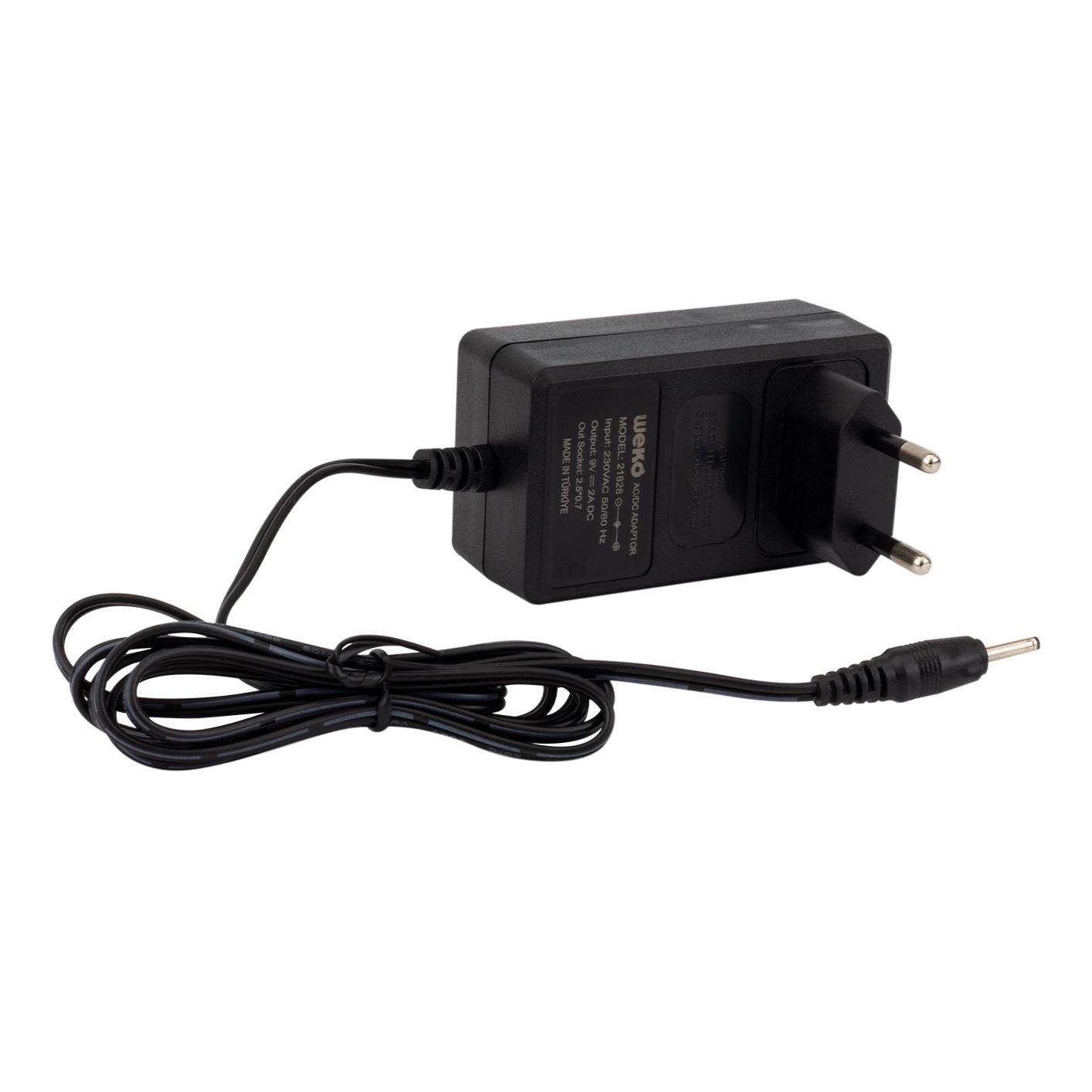 Weko 9 Volt 2 Amper İnce Uç Tablet Pc Adaptörü
