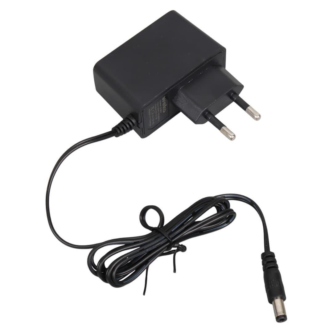 Weko WK-37857 Plastik Kasa 8 Volt - 1  Amper Yerli Üretim 5.5*2.5 Mm Uçlu Priz Tipi Adaptör