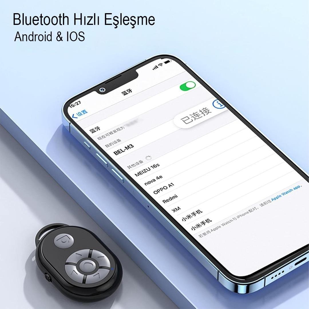 Weko WK-9531 Bluetooth Kamera Selfie Kumandası Cep Telefonu IOS - Android Uyumlu