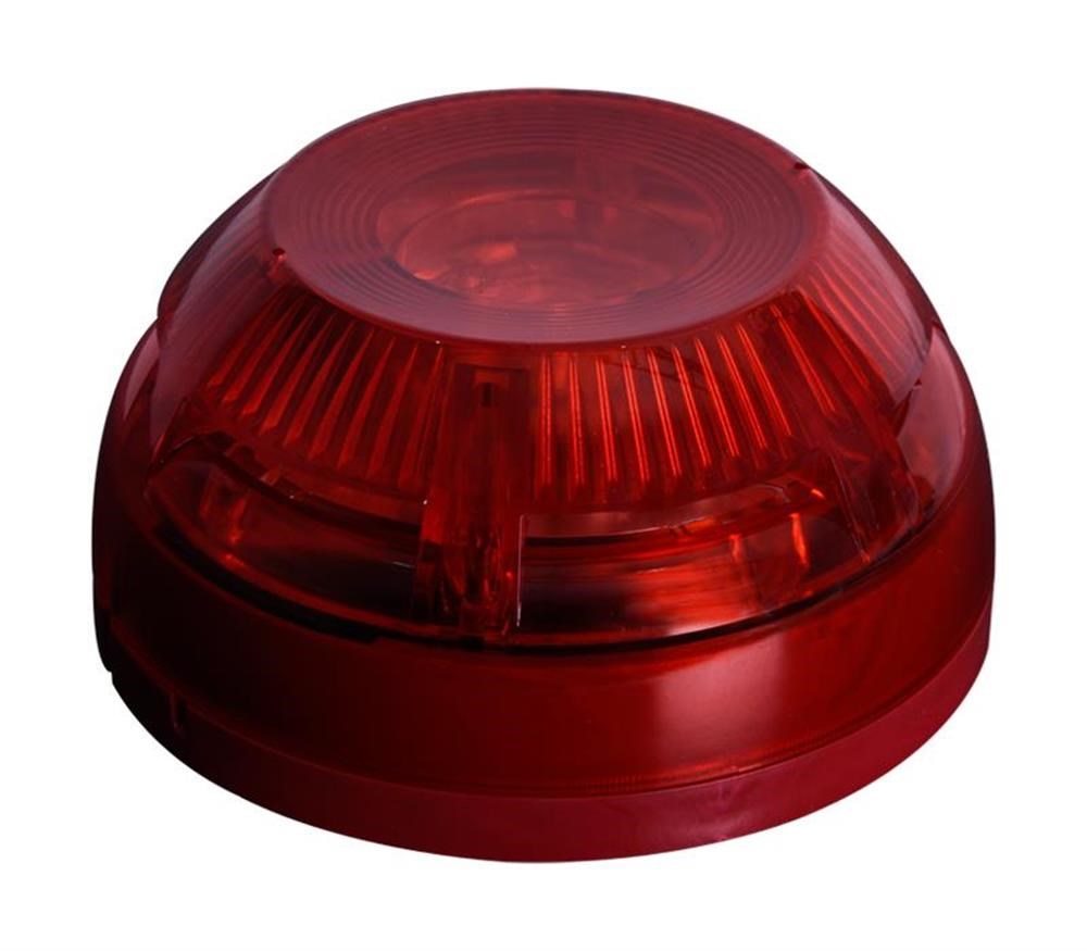 YA-S81 FLAŞÖRLÜ YANGIN ALARM SİRENİ KIRMIZI