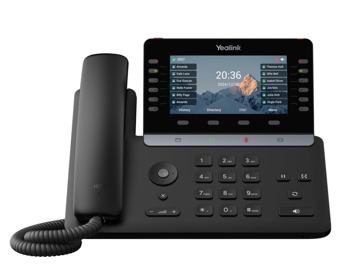 YEALINK SIP-T85W LCD Ekranlı Masaüstü IP Telefon