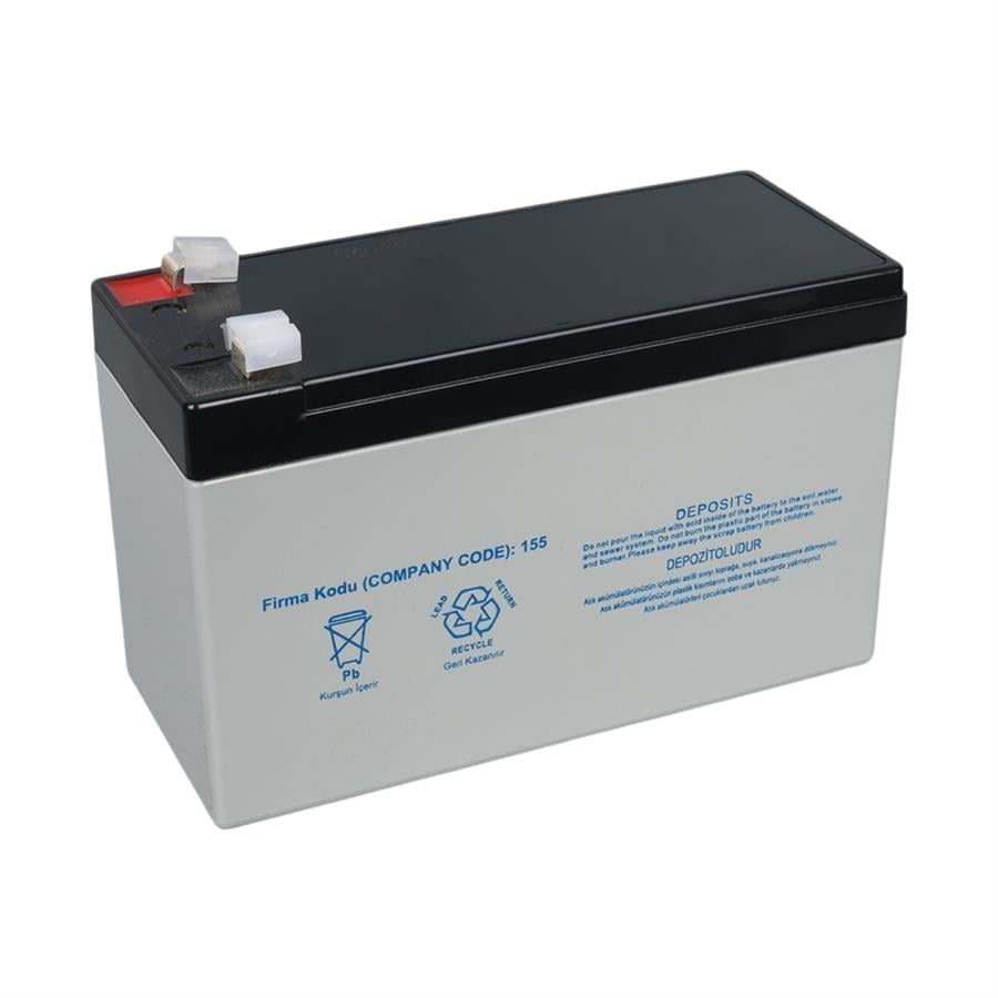 Yokohama YH-127.2 12 Volt - 7.2 Amper UPSler İçin Akü (150x65x90 mm)