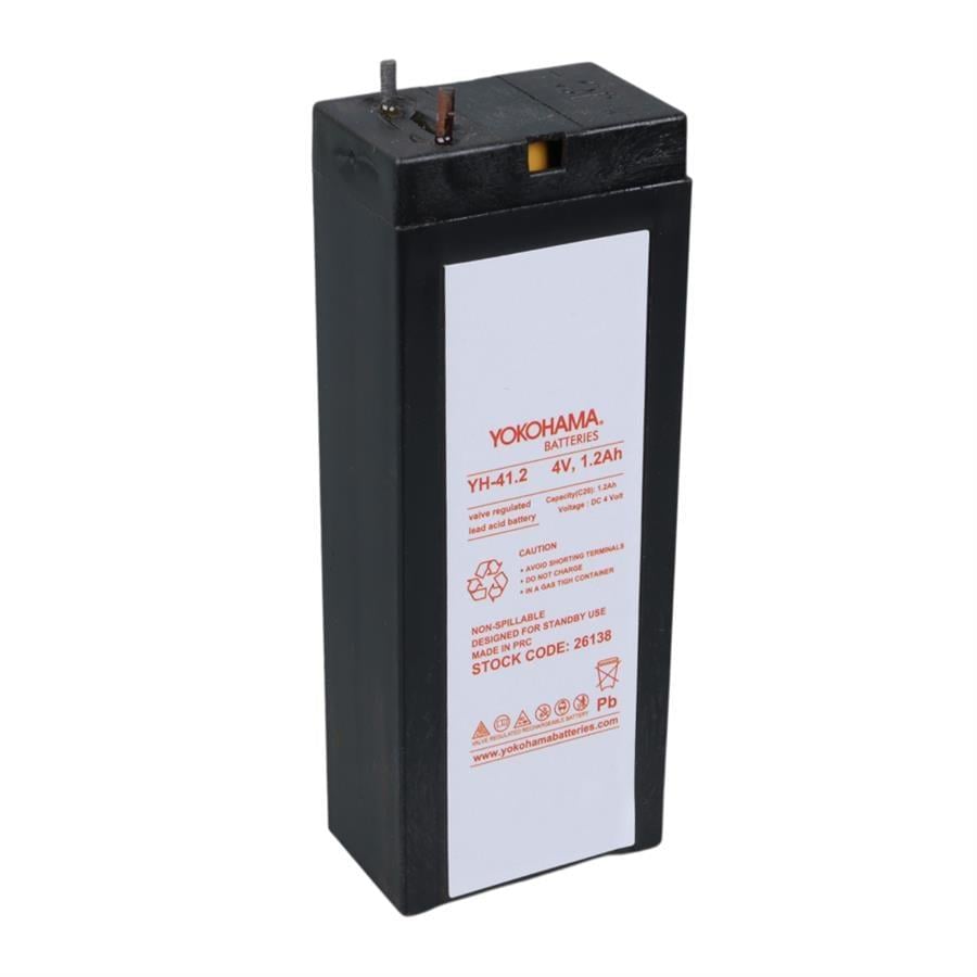 Yokohama YH-41.2 4 Volt - 1.2 Amper (35x22x91 mm)