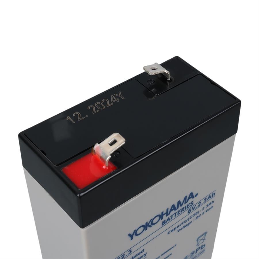 Yokohama YH-62.3 6 Volt - 2.3 Amper Akü (101x66x33 mm)