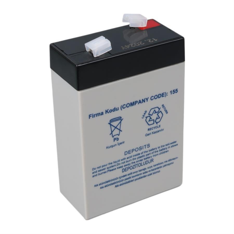 Yokohama YH-62.3 6 Volt - 2.3 Amper Akü (101x66x33 mm)