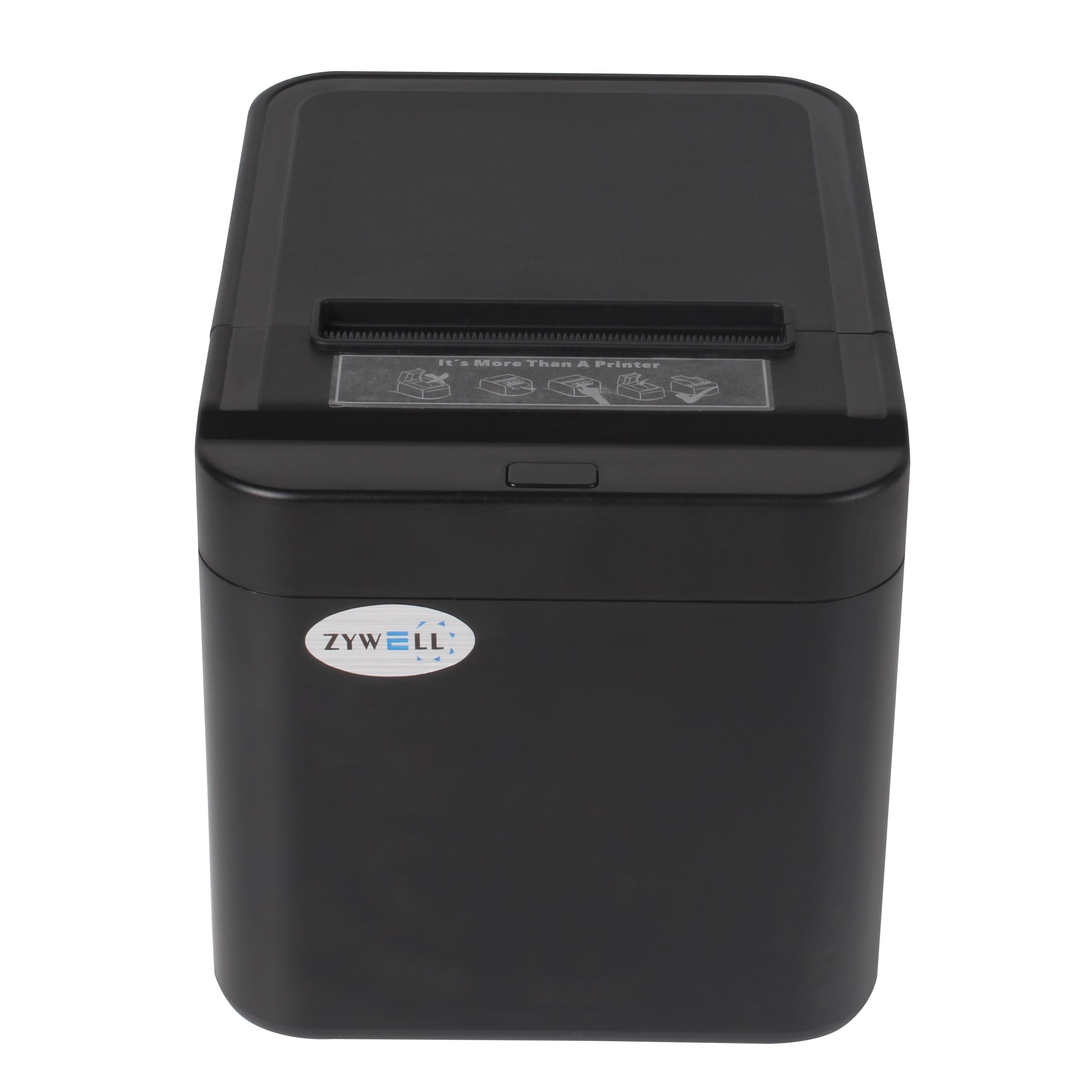 ZYWELL ZY-Q822 THERMAL / OTOMATİK KESİCİLİ USB+ETHERNET SLİP YAZICI 200MM/s / 80MM SİYAH