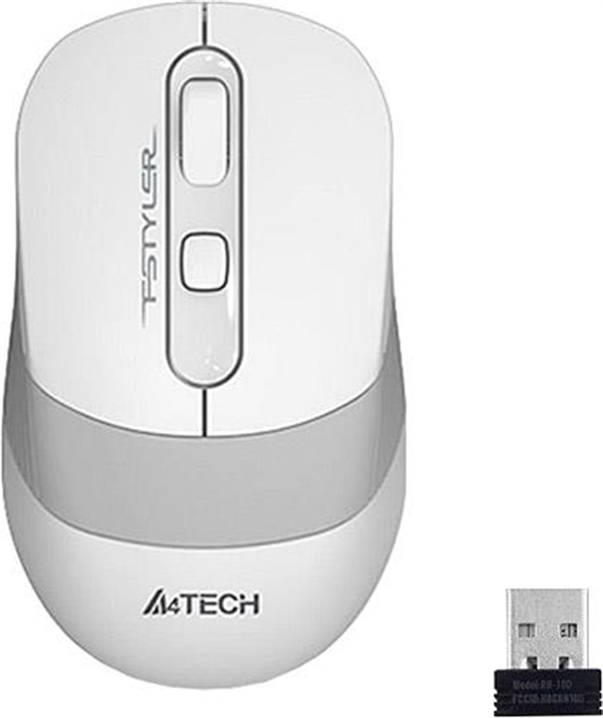 A4 TECH FG10 BEYAZ NANO KABLOSUZ OPTİK 2000 DPI
