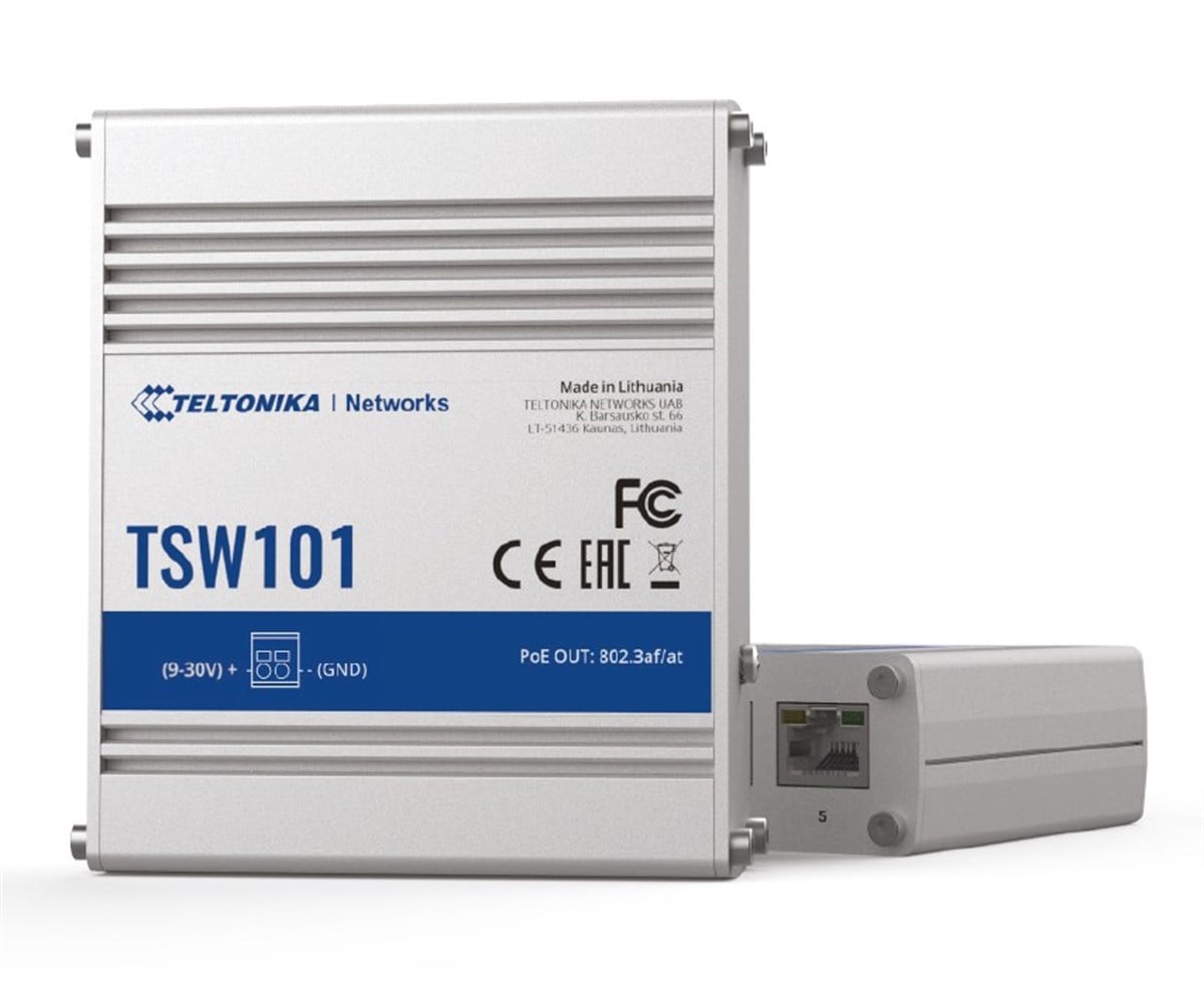 Otomotiv Sektörü için Yönetilemeyen PoE+ Switch (Automotive Unmanageable PoE+ Switch)<br>
5 x 10/100/1000T<br>
Port 1-4 PoE+ (60 Watt PoE bütçesi)<br>
Otomotiv ortamında kullanım için 9-30 VDC güç kaynağı ile beslenebilir.<br>
Güç 