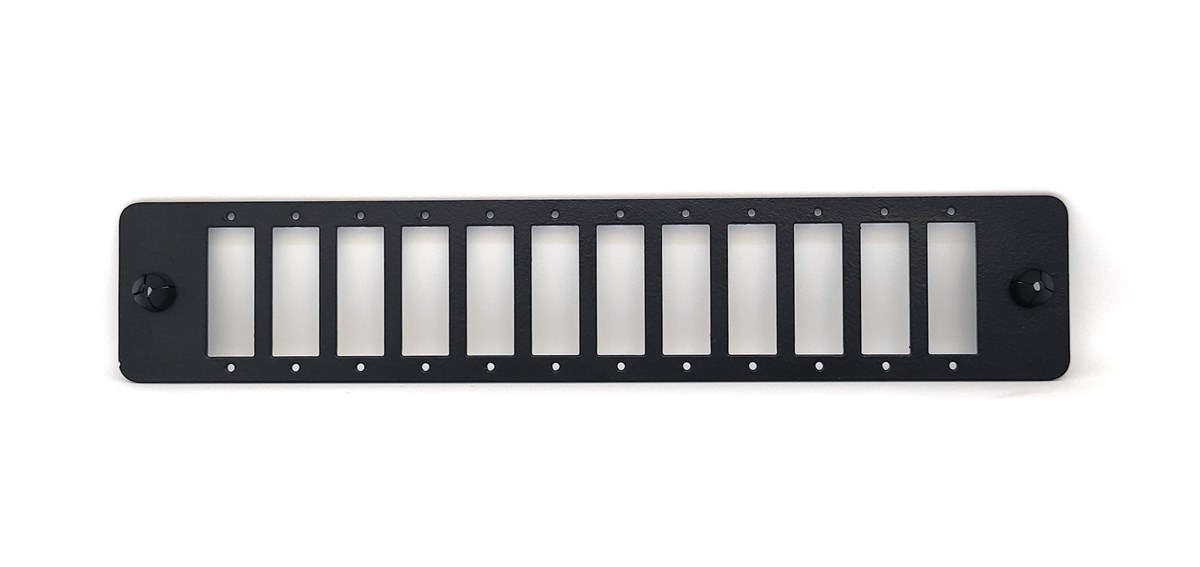 Beek BN-FP191U-QL Model Fiber Patch Panel Kutusu için 1U 24SC DX Ön Plaka Seti<br>
Beek 1U 24SC DX Front Plate Set for BN-FP192U-QL