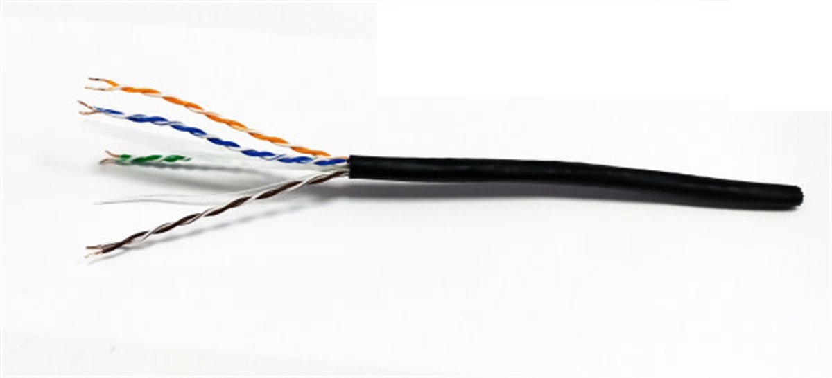Beek Dış Ortam CCA PE/PVC Kılıf Cat6 UTP Zırhsız 23 AWG Kablo, 305 metre<br>
Beek Outdoor Cat6 UTP 23 AWG 0.56mm CCA with PE/PVC jacket ,OD:6.5mm ,305m per box