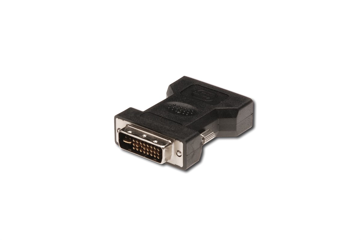 Beek DVI <-> VGA Adaptörü, DVI-I (24 + 5) Erkek - VGA (HD15) Dişi , Siyah Renk