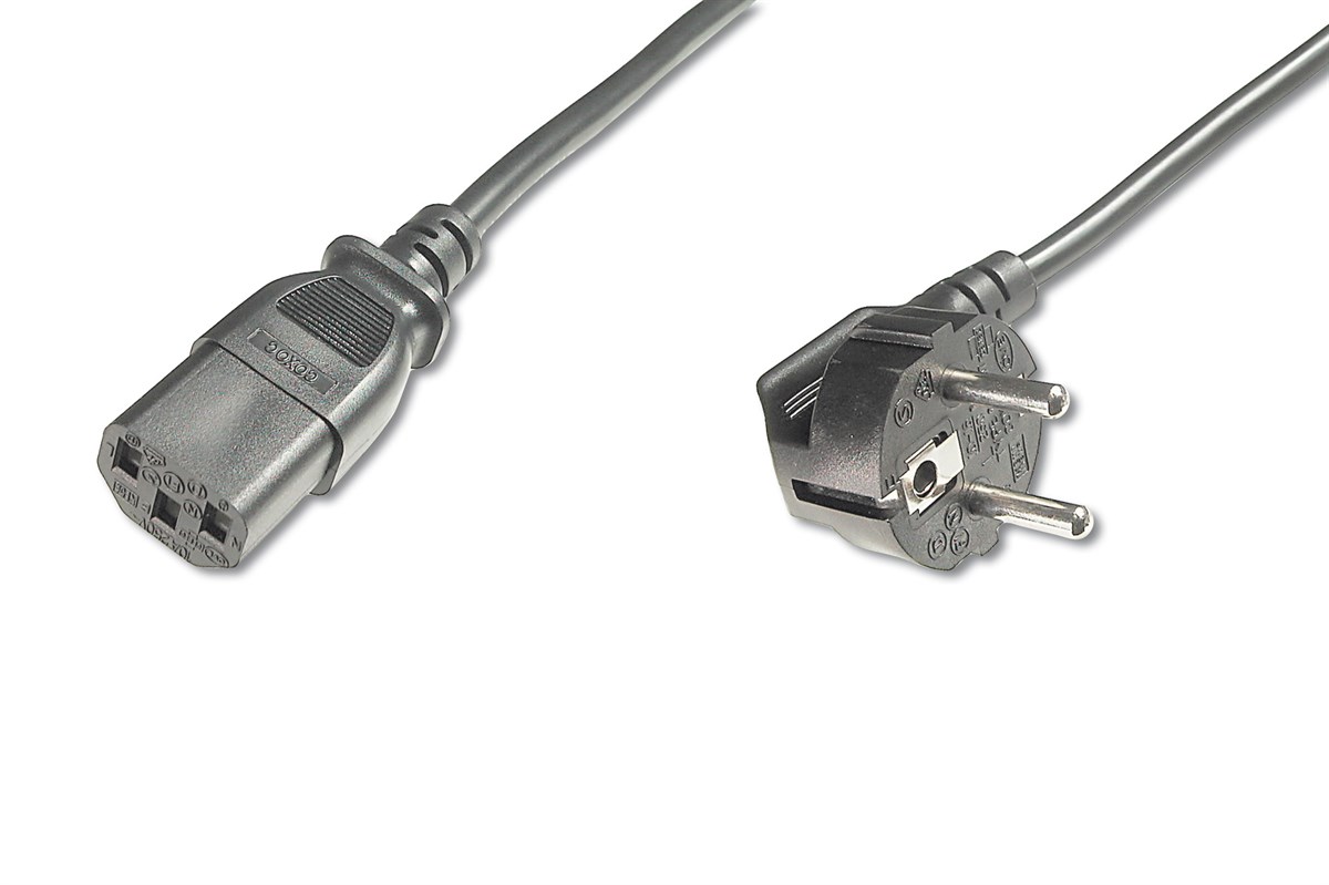 Beek Güç Kablosu, Schuko-C13, 2,5 metre, 10A 250V, siyah renk, H05VV F 0.75x3<br>
Beek Schuko C13 Power Cable, 250CM, H05VV-F 3*0.75mm2