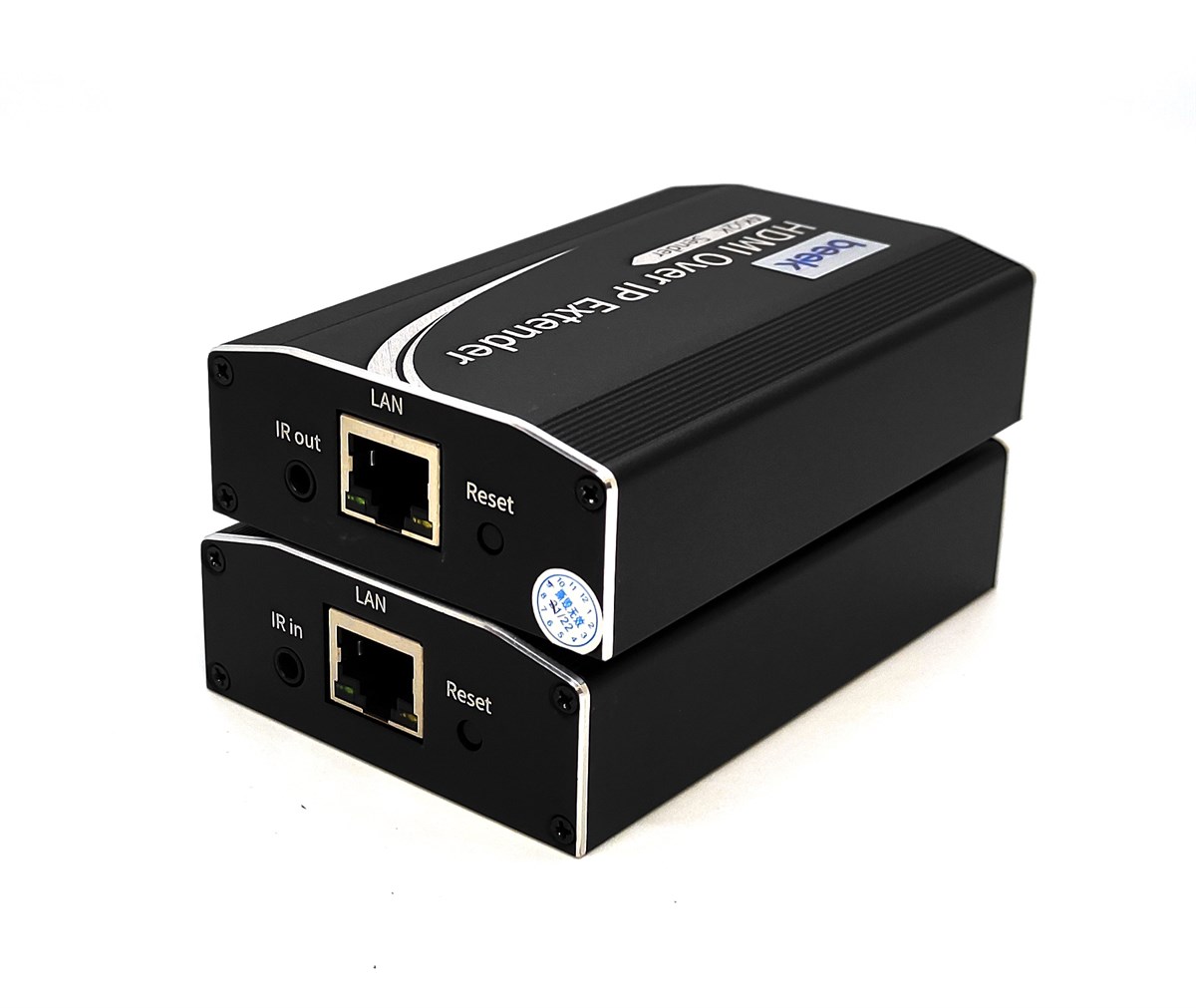 Beek IP HDMI Sinyal Uzatma Cihazı, Alıcı (Receiver) ve Verici (Transmitter) Birim dahil, 200 metre, 4K@30Hz, 1080P@60Hz, HDMI 1.4, H.265 codec<br>
Beek HDMI over IP Extender, 200m, 4K@30Hz or 1080P@60Hz, HDMI 1.4, H.265 codec