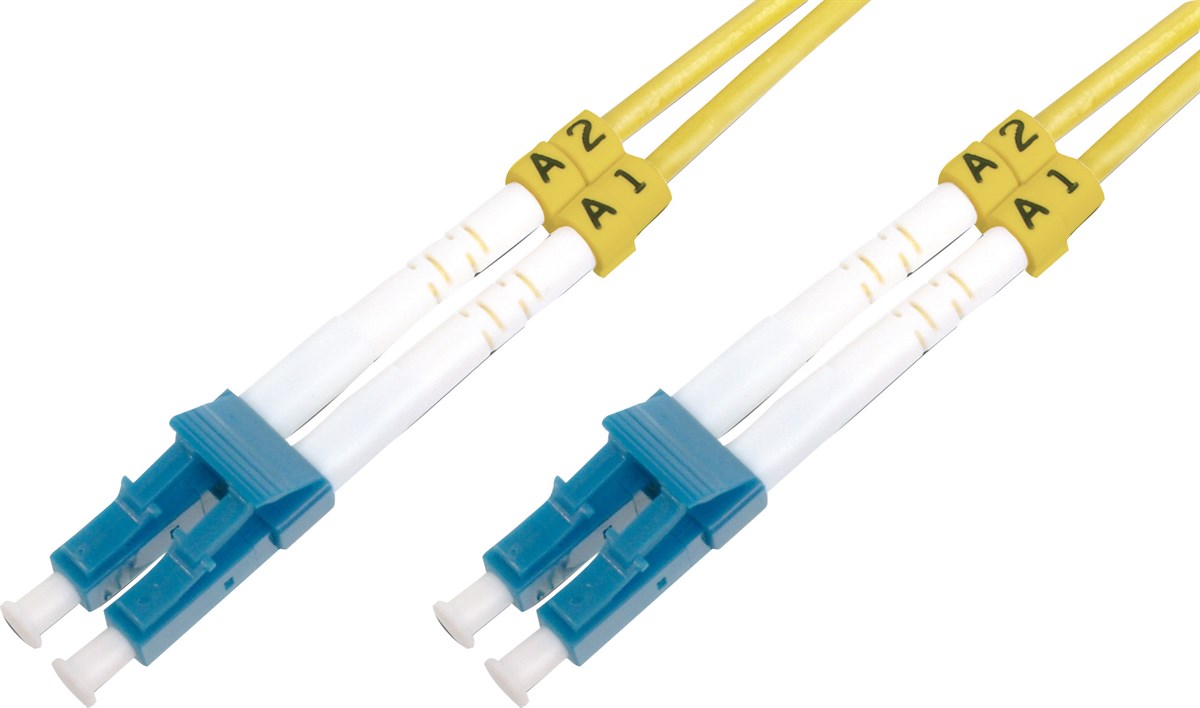 Beek LC-LC Fiber Optik Patch Kablo, OS 2 9/125 Singlemode, 3.0mm, LSZH, 5 metre