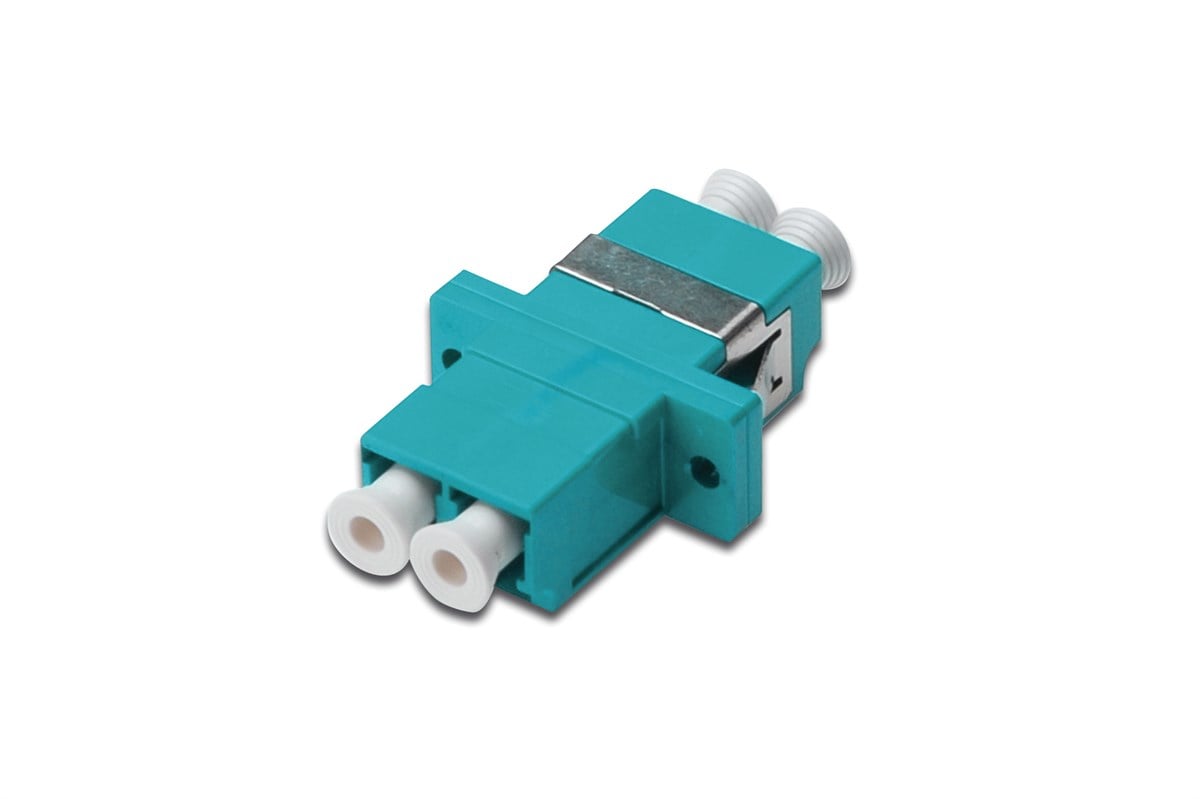 Beek OM3 Aqua LC-LC Coupler, Duplex, somun ve vida dahil