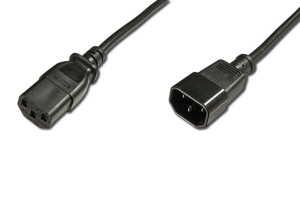 Beek Güç Kablosu Schuko C13 <-> C14, 1.8 metre, H05VV-F 3*1 5mm kare<br>
Beek C13-C14 Power Cable 1.8M, H05VV-F 3*1.5mm2