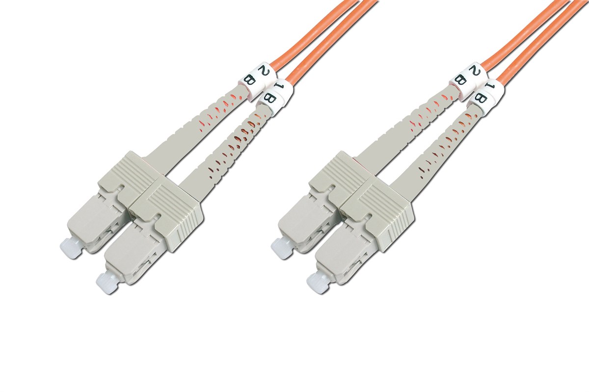 Beek SC - SC Fiber Optik Patch Kablo, Multimode OM 2 50/125 Duplex, 3.0mm, LSZH, 5 metre