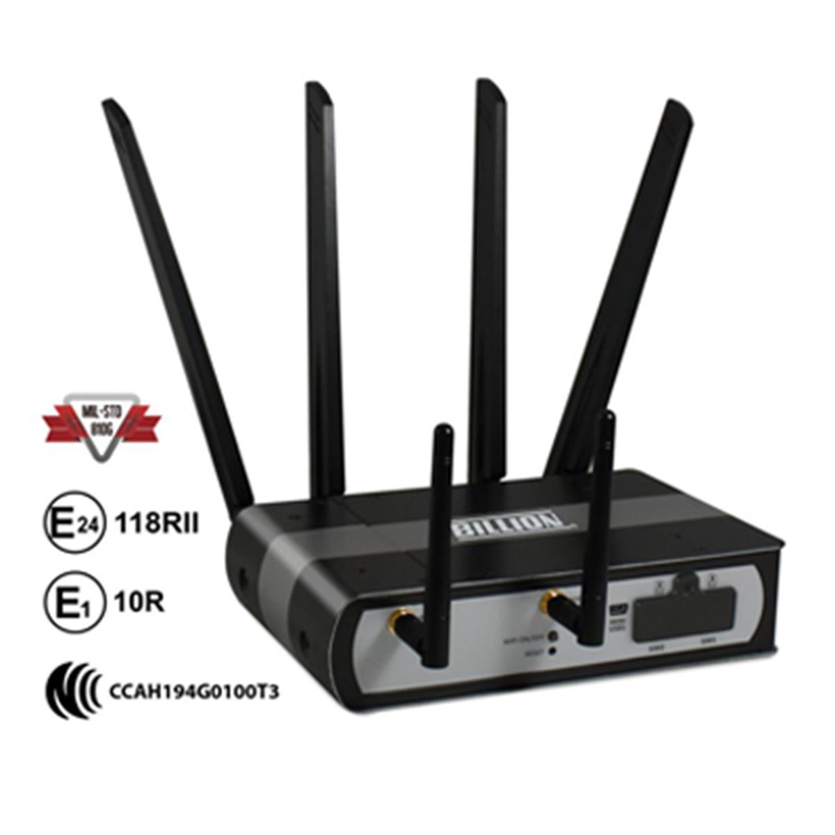 BILLION M500-D LTE INDUSTRIAL IN-VEHICLE MULTI CARRIER E-MARK (R10-R118) ROUTER  BİLLİON 