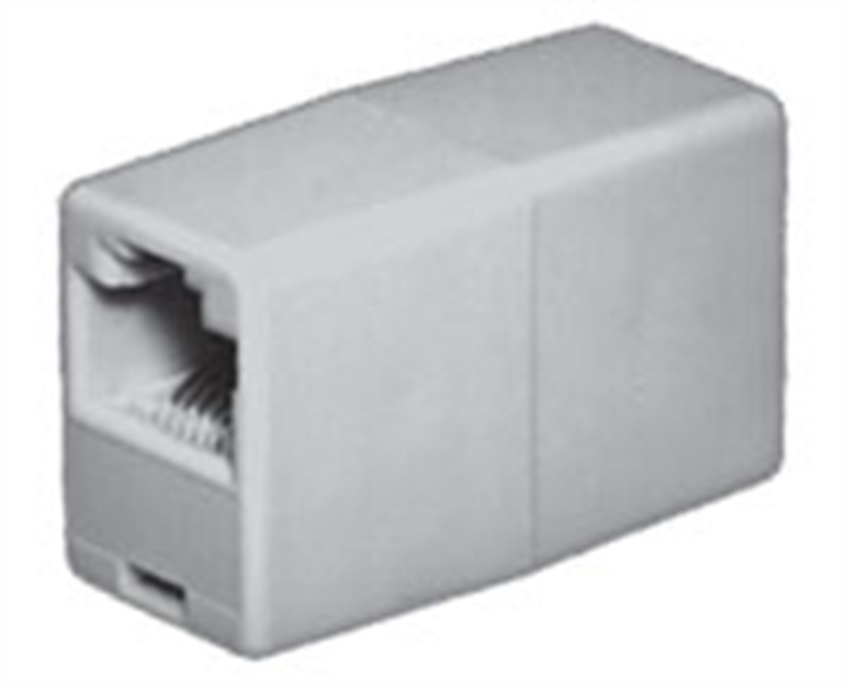 Digitus CAT. 5E Adaptör (Coupler), Zırhsız/Unshielded, RJ45 Dişi <-> RJ45 Dişi