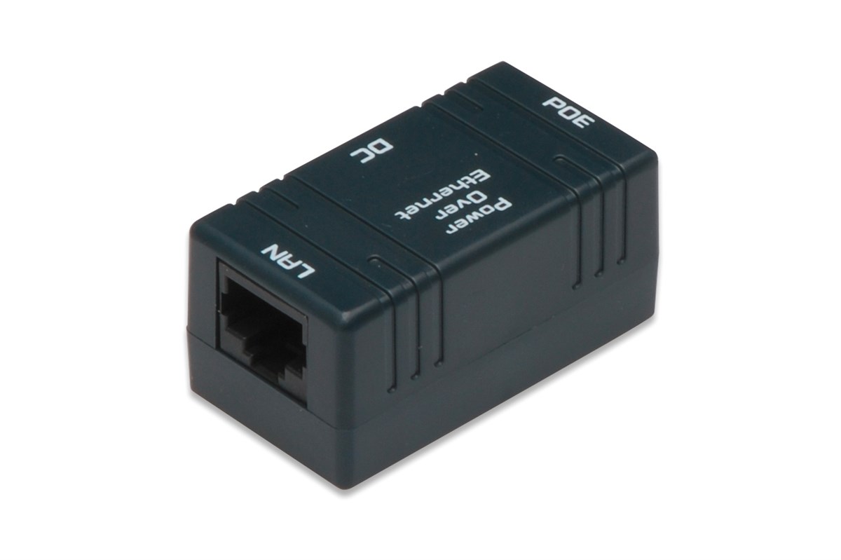 Digitus PoE Pasif Power Injector Kutusu, Güç Adaptörü ayrıca temin edilmelidir<br>
(Digitus PoE Passive Power Injector)