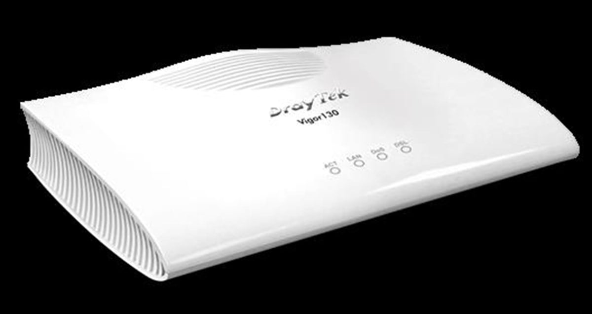 Draytek Vigor 130_v2 ADSL2/2+ & VDSL2 Router Modem