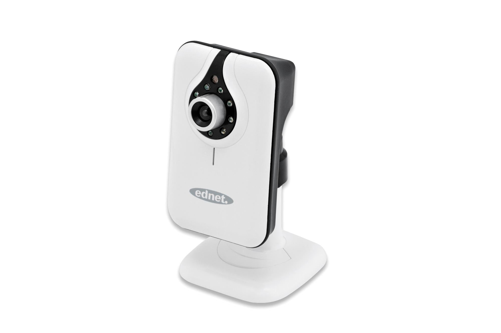 ednet CUBE Gece & Gündüz İç Mekan IP Kamera, Wireless 11n, Infrared özellik, 640 x 480 Piksel
