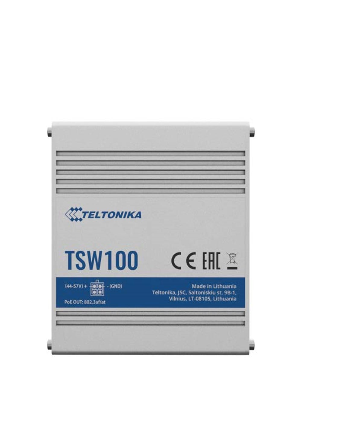 Endüstriyel Yönetilemeyen PoE+ Switch (Industrial Unmanaged PoE+ Gigabit Switch)<br>
5 x 10/100/1000 Ethernet port: 4 x PoE, 1 x Uplink