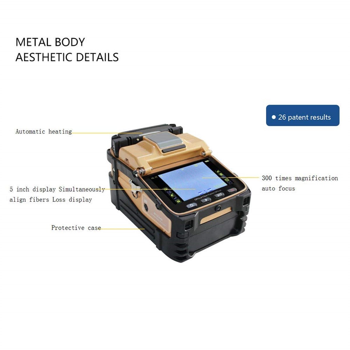 Fusion Splicer Fiber optik cihazı Ai-9-Signal-Fire AI-9C FTTH Stoktan Teslim