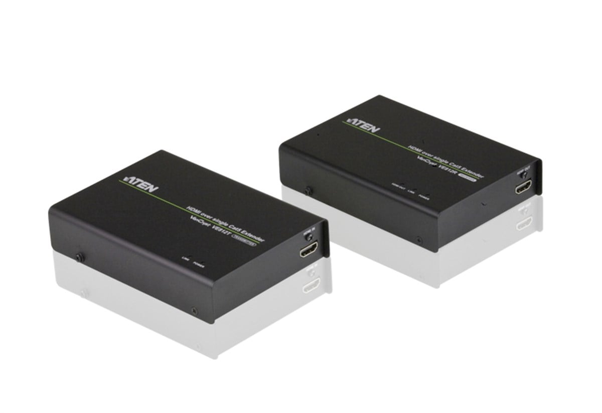 HDMI over Single Cat 5 Sinyal Uzatma Cihazı (4K@100m) (HDBaseT Class A), Alıcı (Receiver) ve Verici (Transmitter) Birim dahil<br>
HDMI over Single Cat 5 Extender, (4K@100m) (HDBaseT Class A)
