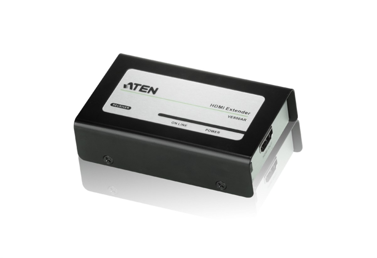 HDMI Sinyal Uzatma Cihazı (ATEN-VE800A HDMI Alıcı (Receiver) Birim dahil, 60 metre<br>
HDMI Cat 5 Receiver (1080p@40m)